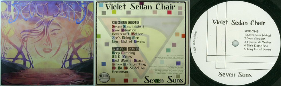 Violet Sedan Chair – Seven Suns (13th Tone Records, 1971)