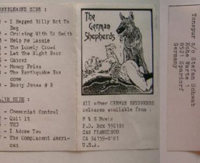 The German Shepherds - Untitled [Cassette]