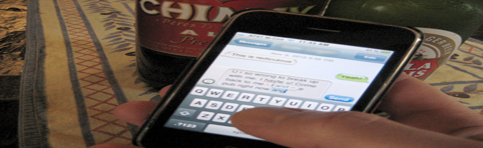 On Drunk Texting