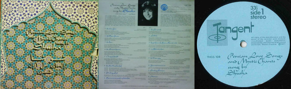 Shusha - Persian Love Songs And Mystic Chants