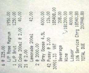 On Epic Bar Tabs