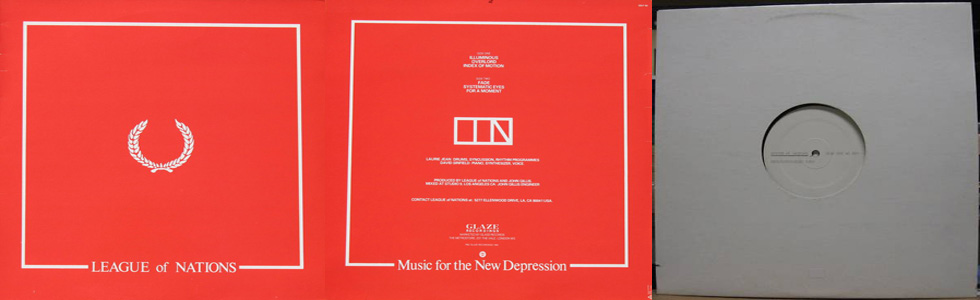 League Of Nations - Music For The New Depression