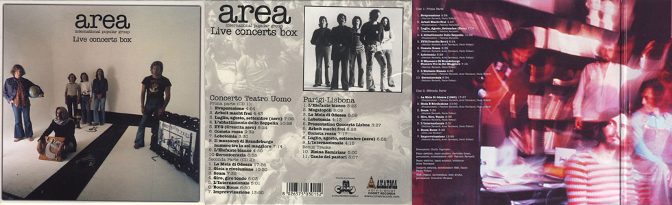 Area - Live Concerts Box
