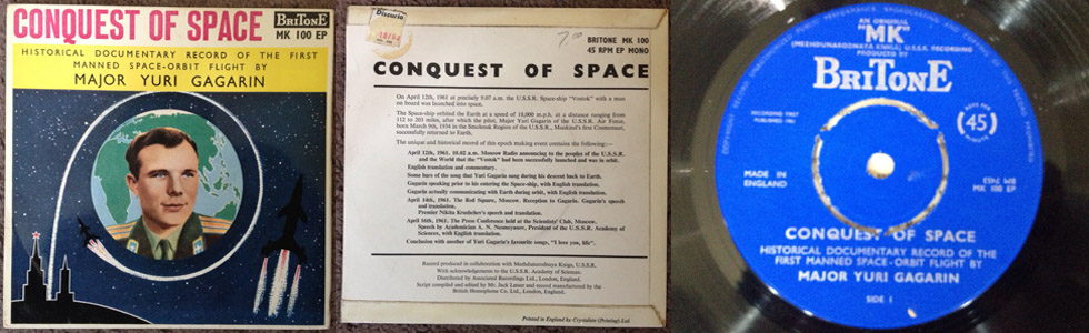 Major Yuri Gagarin - Conquest Of Space